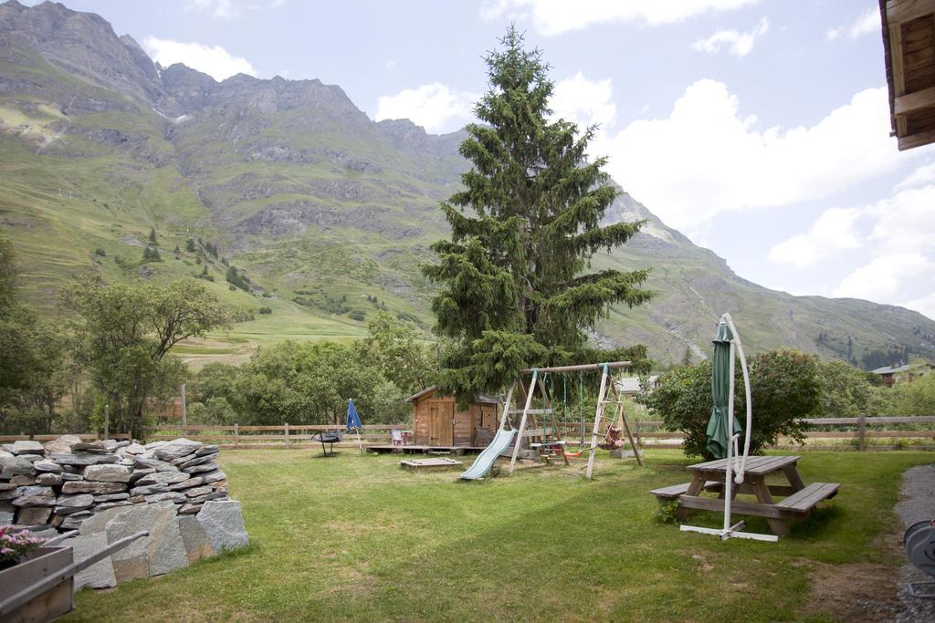 Chalet L'Aubepine Residence B&B Bessans Oda fotoğraf